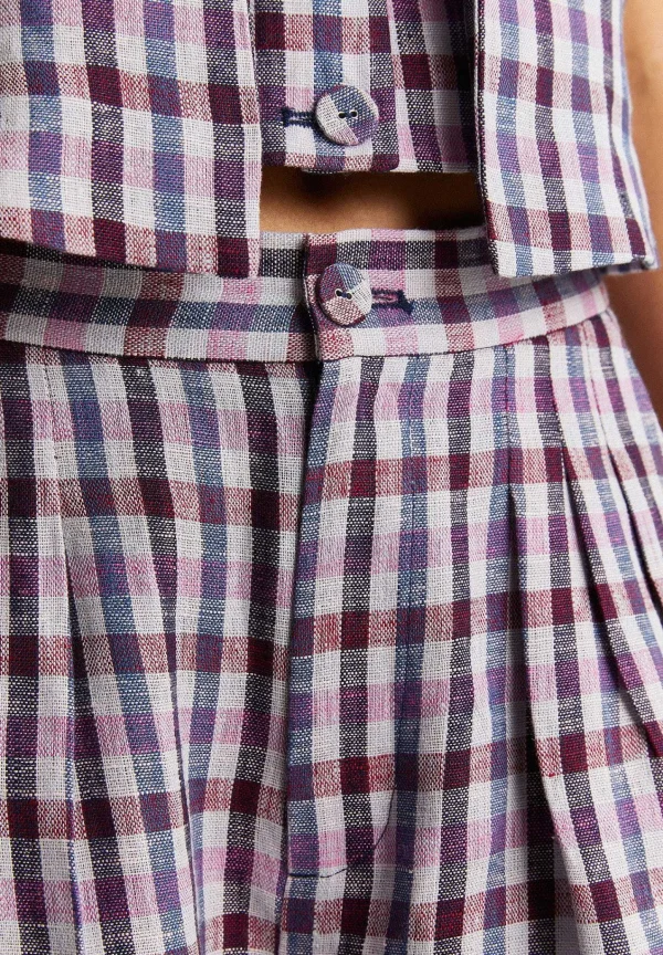 Shop Scalpers Bermudas Pinzas Vichy