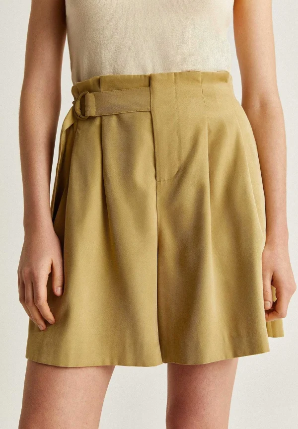 Best Sale Scalpers Bermudas Tencel Detalle Cinturon
