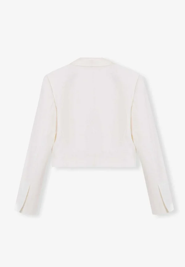 Flash Sale Scalpers Blazer Cropped Detalle Puno