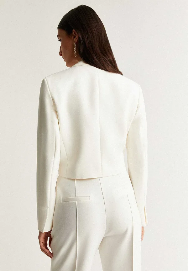 Flash Sale Scalpers Blazer Cropped Detalle Puno