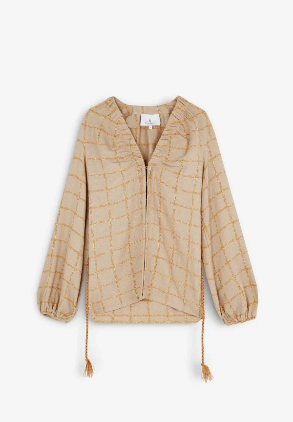 Discount Scalpers Blazer Cuadros Detalle Cordon
