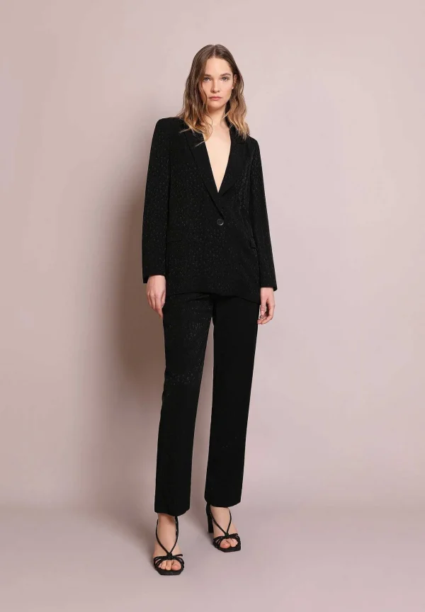 Flash Sale Scalpers Blazer Jacquard Calaveras Estrellas
