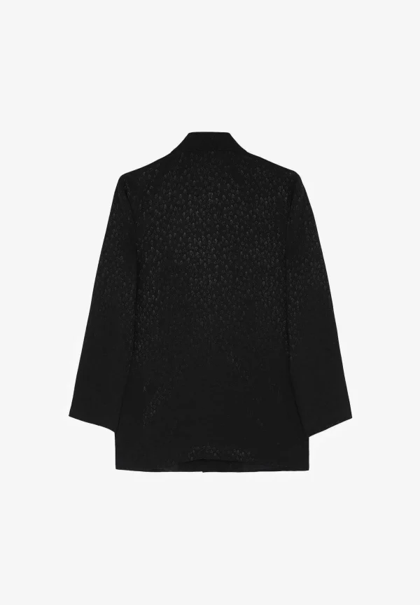 Flash Sale Scalpers Blazer Jacquard Calaveras Estrellas