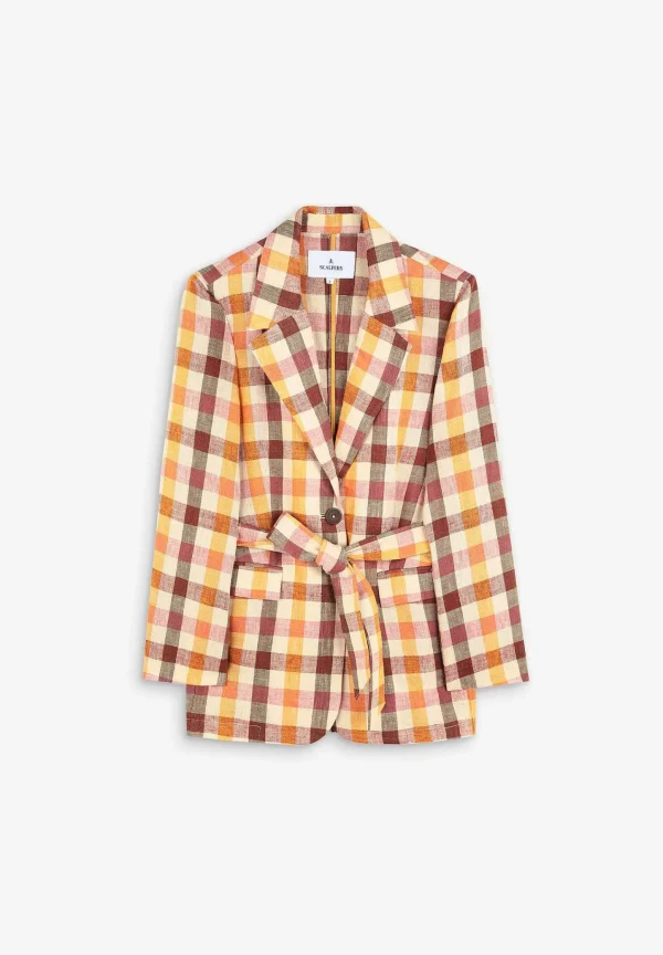 Flash Sale Scalpers Blazer Vichy Lino