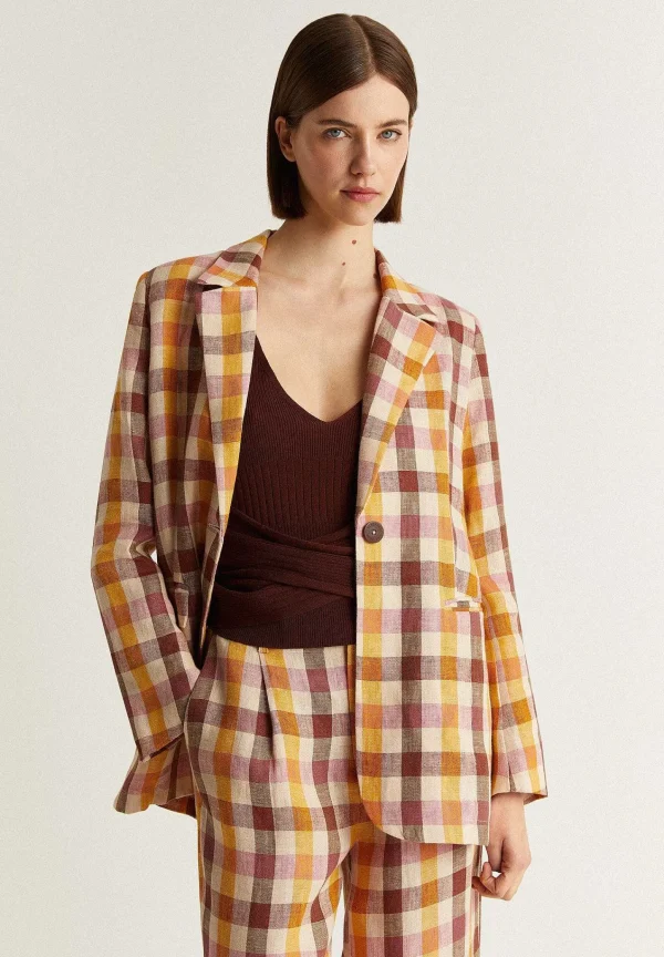 Flash Sale Scalpers Blazer Vichy Lino