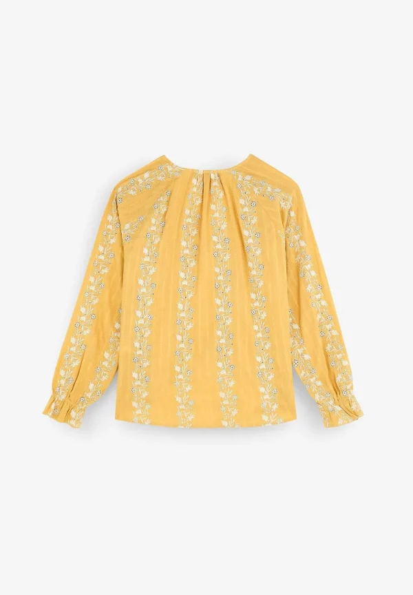 Flash Sale Scalpers Blusa Bordados Contraste