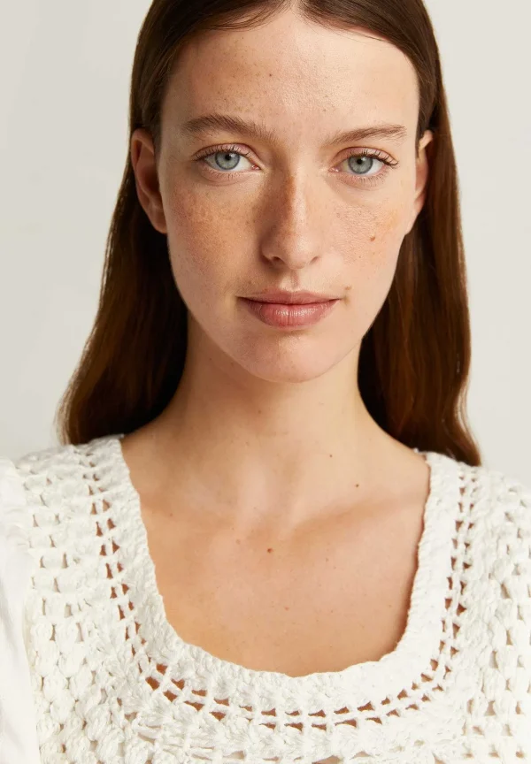 Store Scalpers Blusa Detalles Crochet