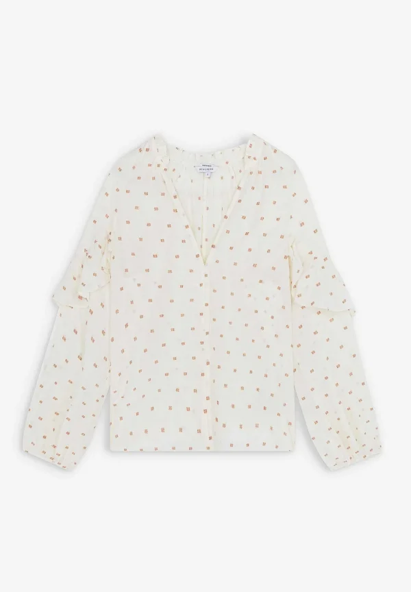 Fashion Scalpers Blusa Detalles Lurex