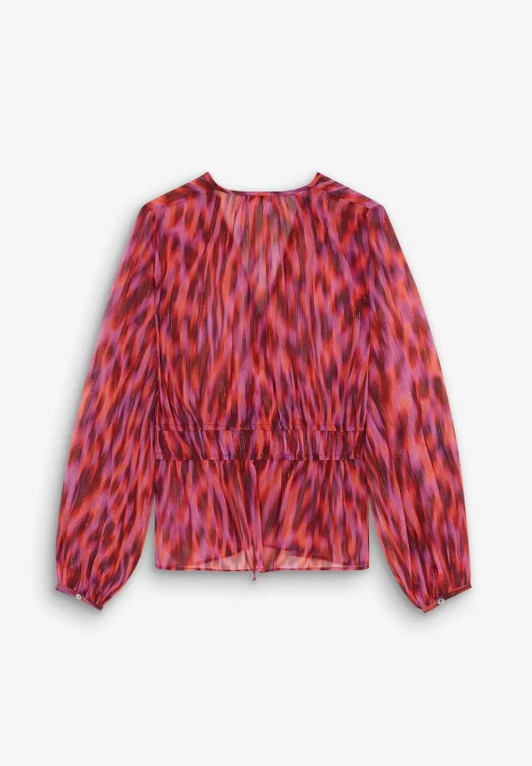 Sale Scalpers Blusa Estampada Lurex