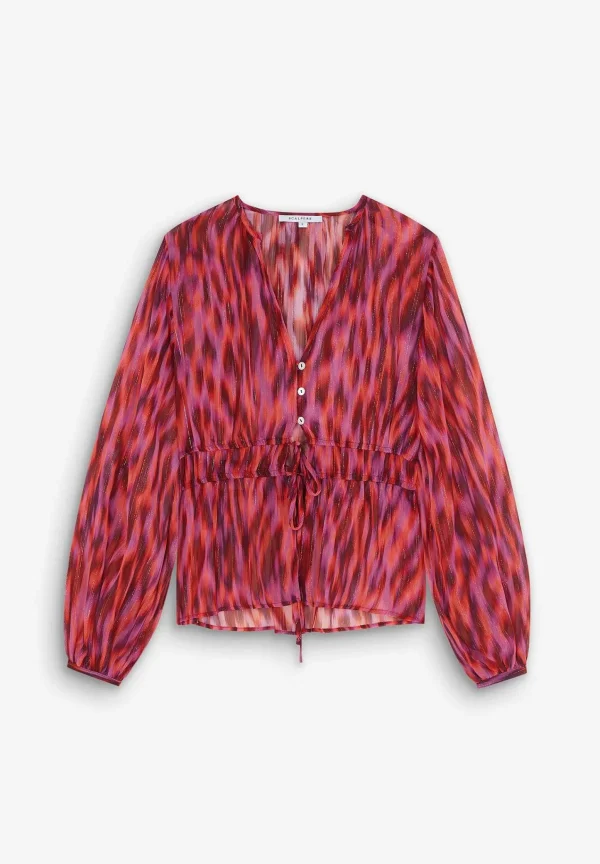 Sale Scalpers Blusa Estampada Lurex