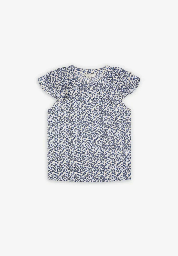 Shop Scalpers Blusa Flores Volantes Hombro