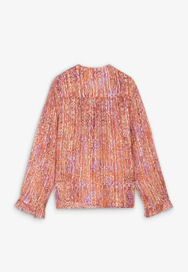 Sale Scalpers Blusa Fluida Etnica