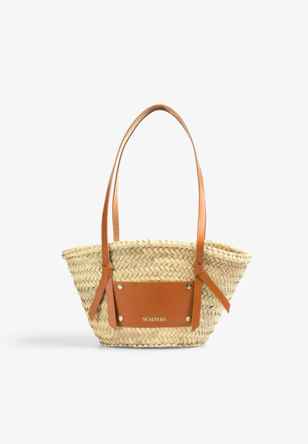 New Scalpers Bolso Capazo Mini Rafia