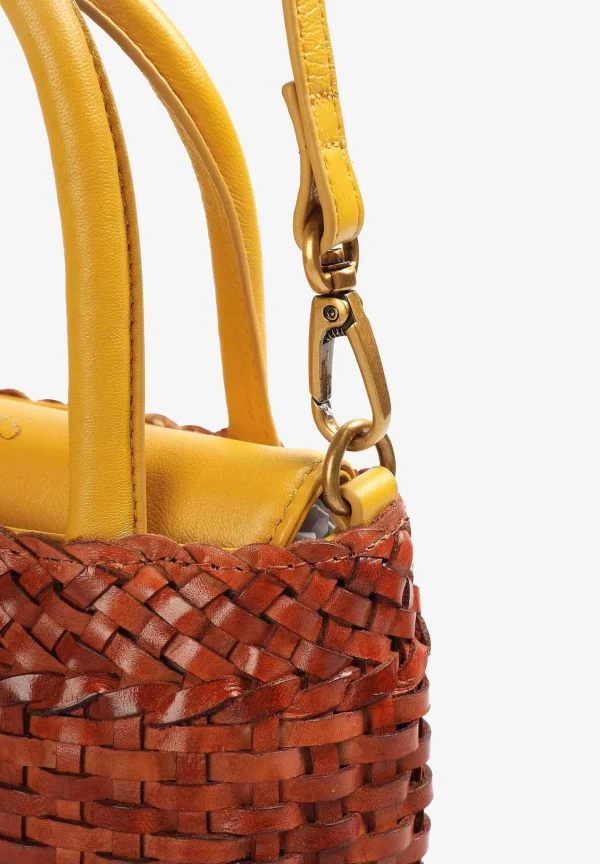 New Scalpers Bolso Mini Piel Trenzado