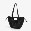 Online Scalpers Bolso Piel Hombro Tachas