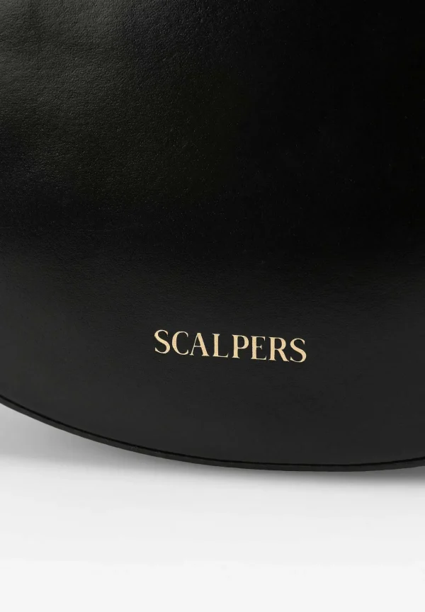 Cheap Scalpers Bolso Piel Media Luna Cristales