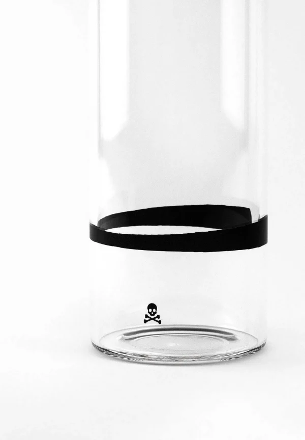Sale Scalpers Botella Vidrio Calavera