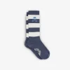 New Scalpers Calcetines Rayas Calavera