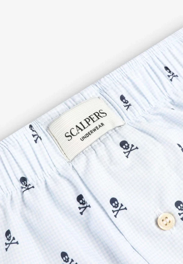 Discount Scalpers Calzoncillos Cuadros Calaveras