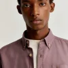 Clearance Scalpers Camisa Calavera Cuello Botones