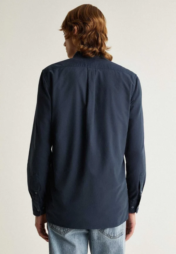 Clearance Scalpers Camisa Calavera Cuello Botones