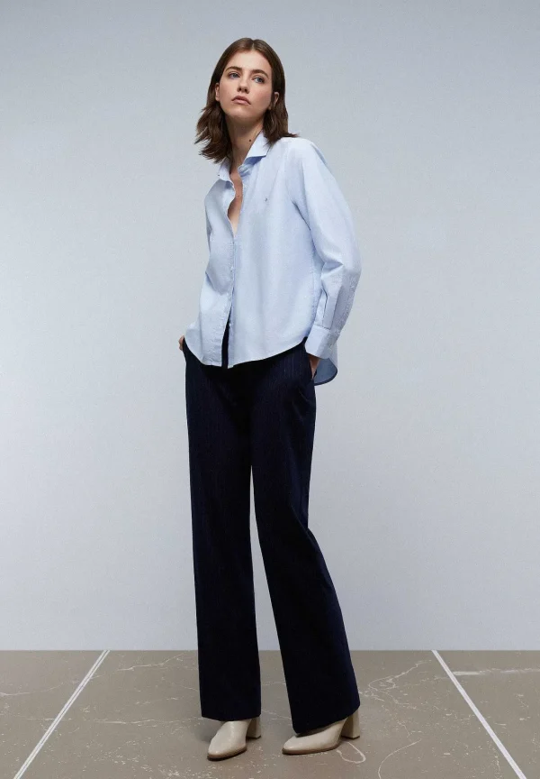 Fashion Scalpers Camisa Clasica Bordado Pecho