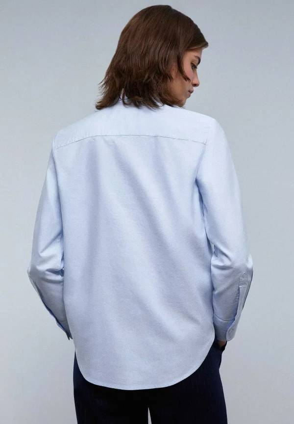 Fashion Scalpers Camisa Clasica Bordado Pecho