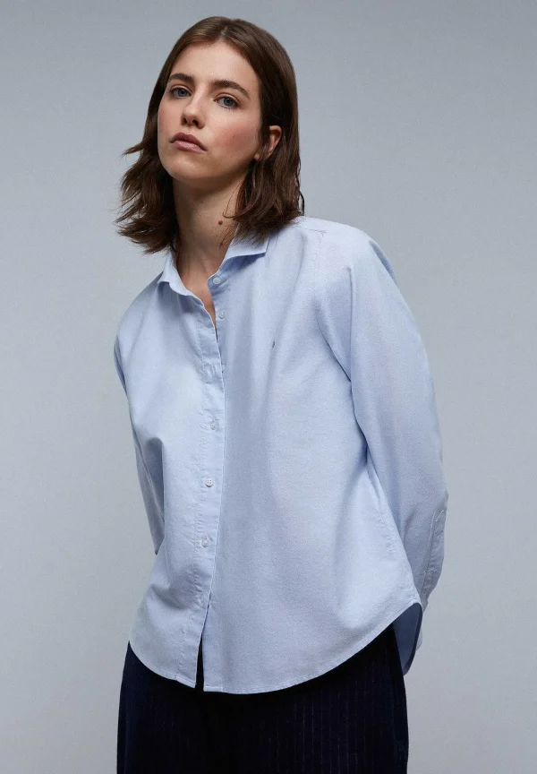 Fashion Scalpers Camisa Clasica Bordado Pecho