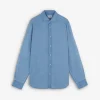 Best Scalpers Camisa Denim Botones Contraste