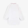Discount Scalpers Camisa Detalle Bordados Diseno Cuadrados