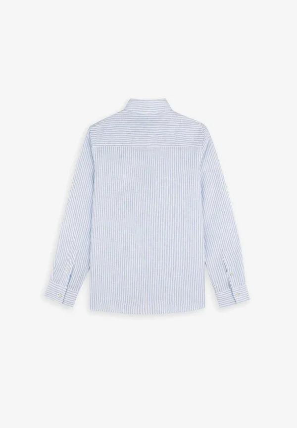 Store Scalpers Camisa Lino Cuello Cutaway