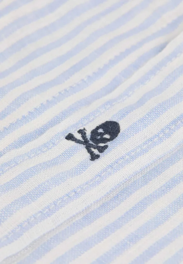 Discount Scalpers Camisa Lino Rayas