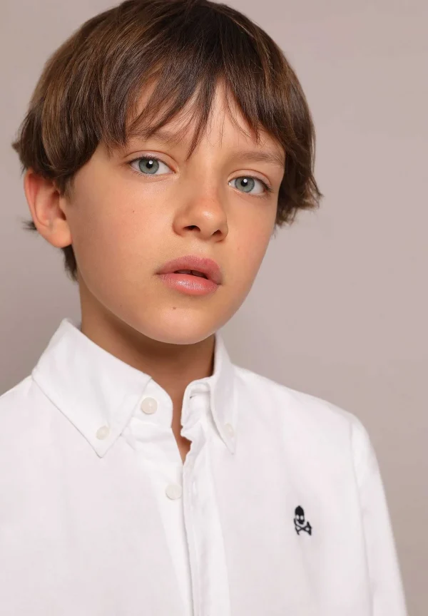 Hot Scalpers Camisa Oxford Cuello Botones