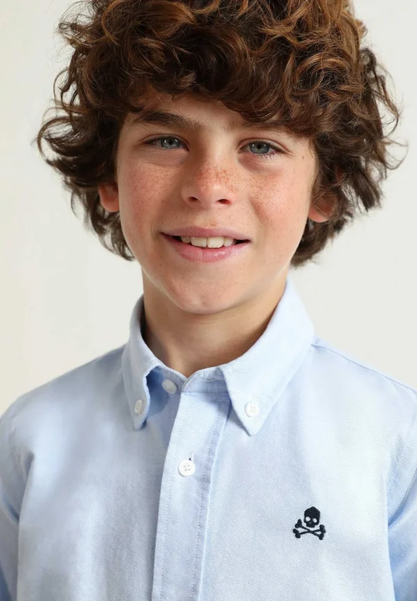 Fashion Scalpers Camisa Oxford Cuello Botones