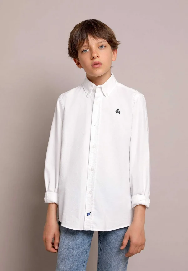 Hot Scalpers Camisa Oxford Cuello Botones