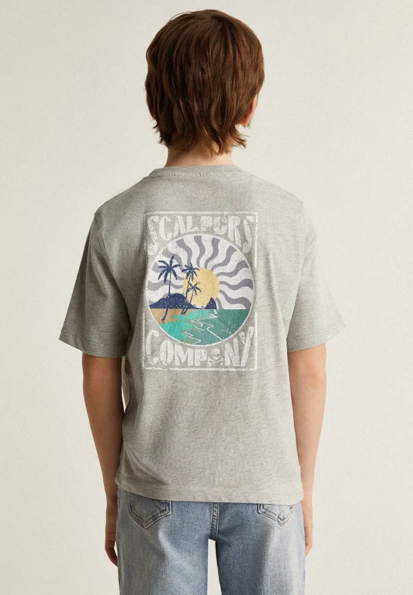 Outlet Scalpers Camiseta Bolsillo Pecho