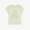New Scalpers Camiseta Calavera Print Zigzag