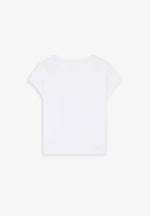 Online Scalpers Camiseta Calavera Print Zigzag