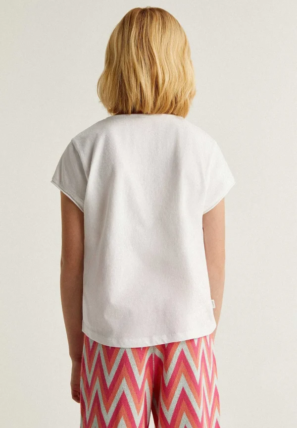 Online Scalpers Camiseta Calavera Print Zigzag