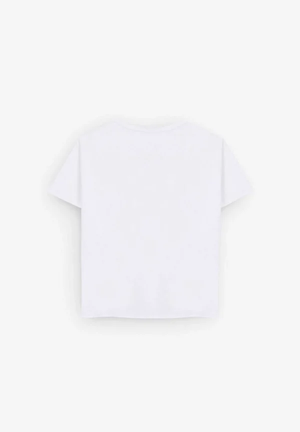 Discount Scalpers Camiseta Detalle Frunce Frontal