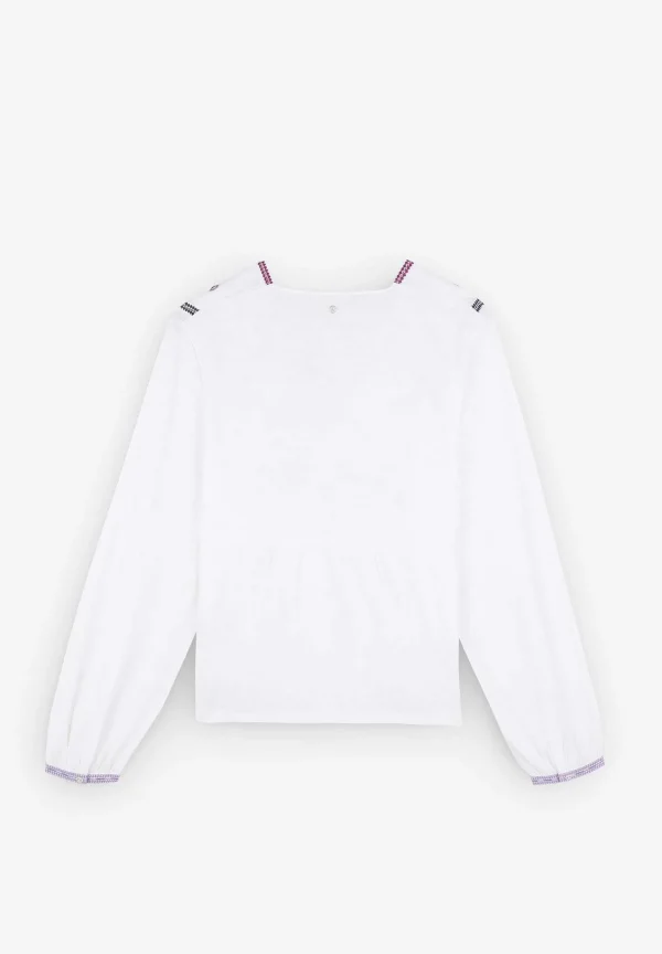Clearance Scalpers Camiseta Detalles Bordados
