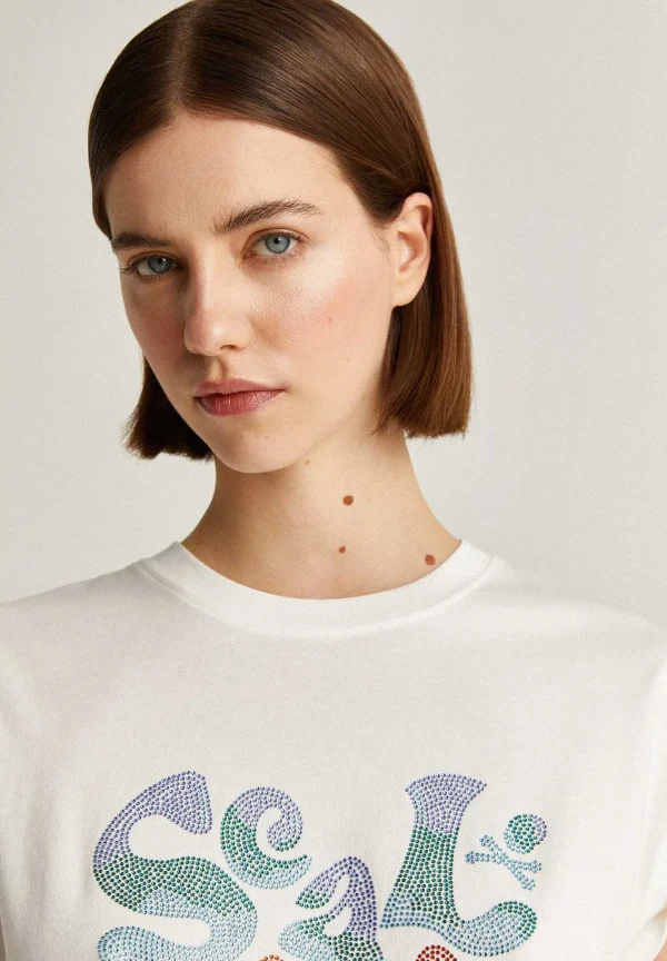 Sale Scalpers Camiseta Logo Cristales