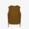 Fashion Scalpers Camiseta Lurex Frunce Lateral