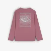 Clearance Scalpers Camiseta Manga Larga Print Trasero