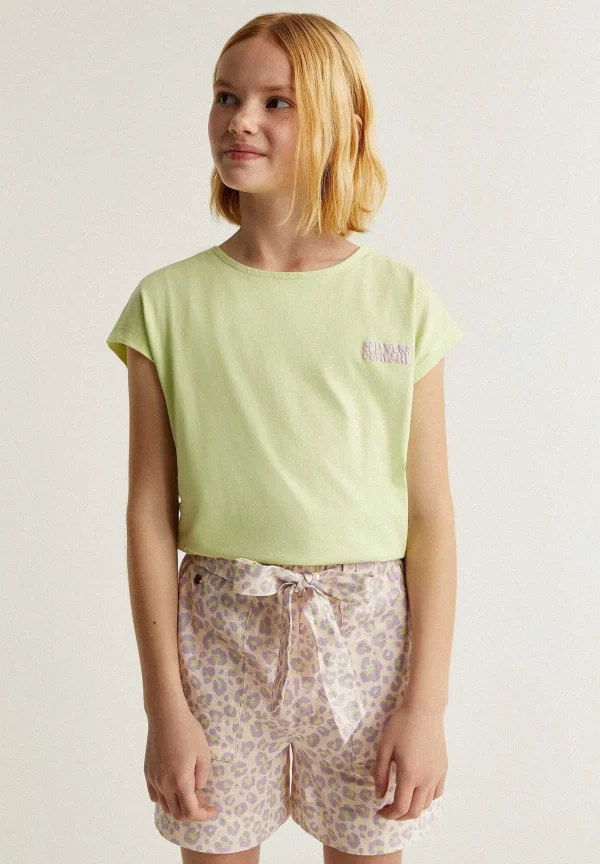 Outlet Scalpers Camiseta Nudo Logo Glitter