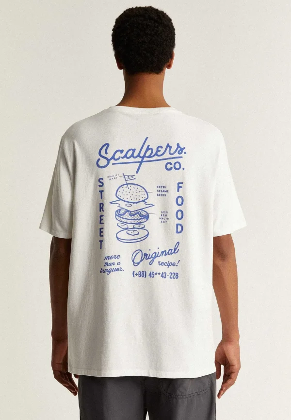 Discount Scalpers Camiseta Print Contraste