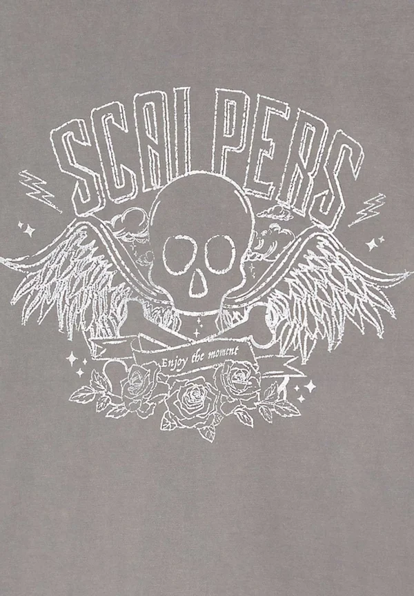 New Scalpers Camiseta Print Frontal Foil