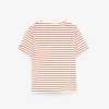 Shop Scalpers Camiseta Rayas Detalle Pliegues