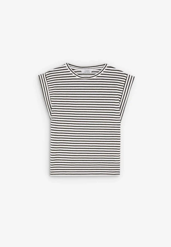 Online Scalpers Camiseta Rayas Lurex