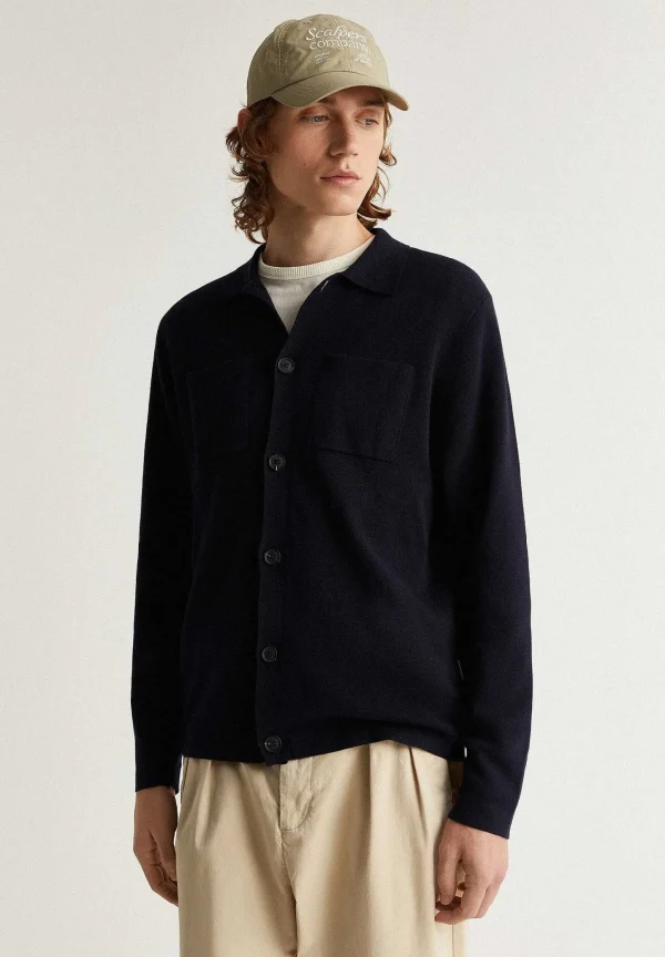 Clearance Scalpers Cardigan Bolsillos Pecho